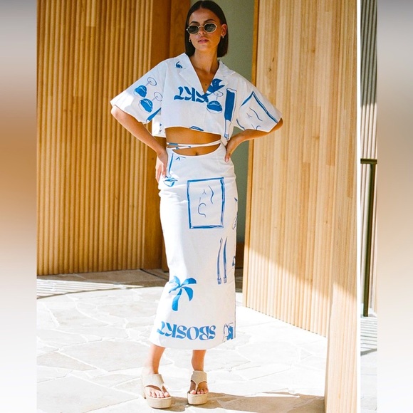 2 PIECE - SABO SKIRT GRENADA SET - SOLD OUT XS - Picture 2 of 16